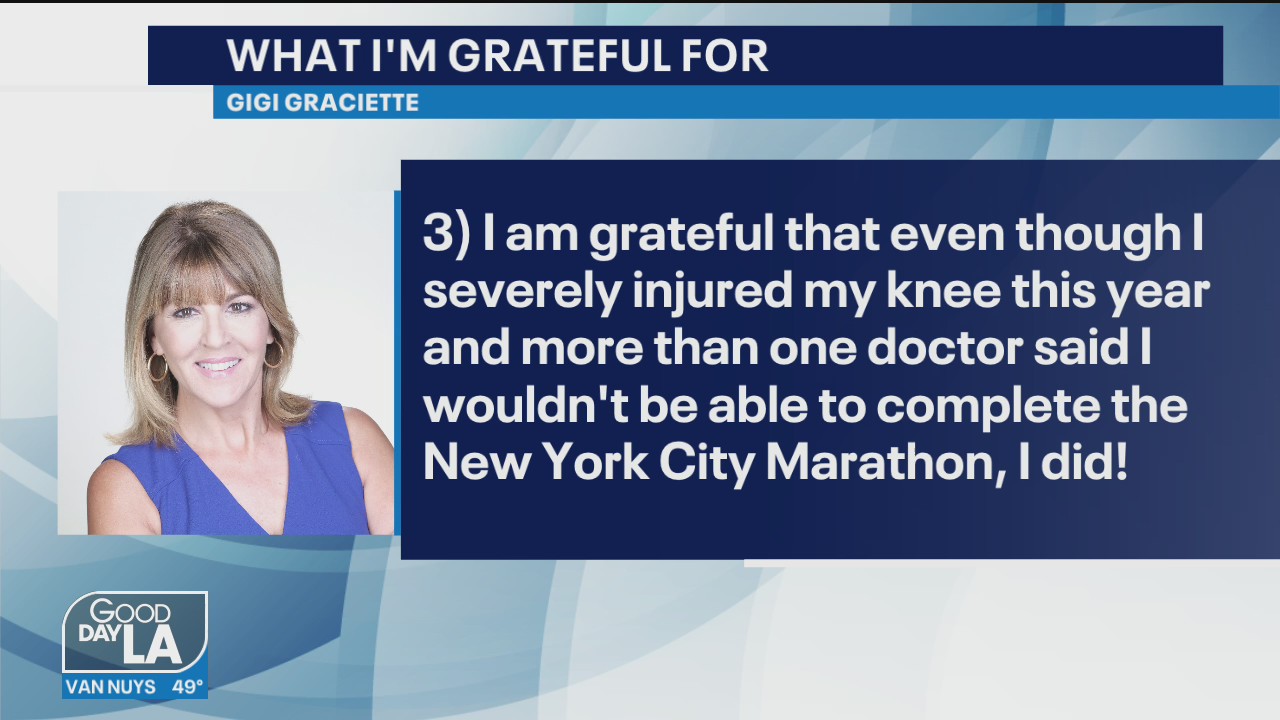 GDLA's Gigi Graciette shares what she's thankful for