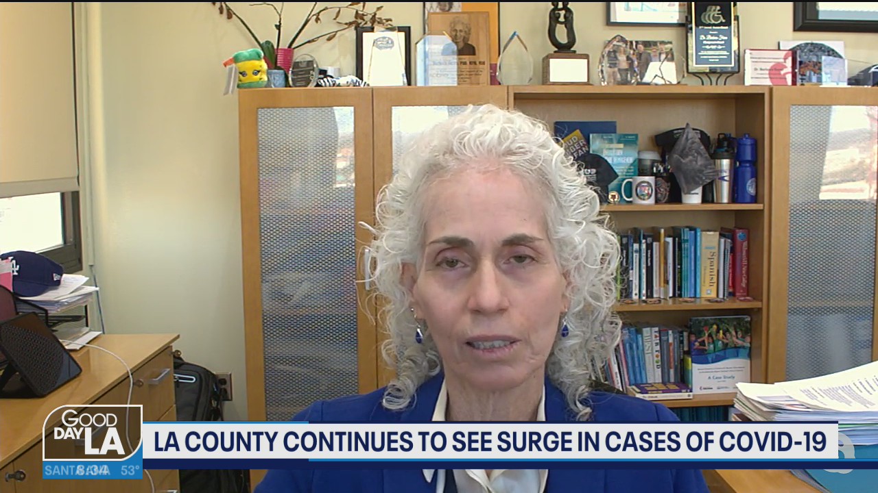 Dr. Barbara Ferrer discusses data she says points to restaurants spreading the virus