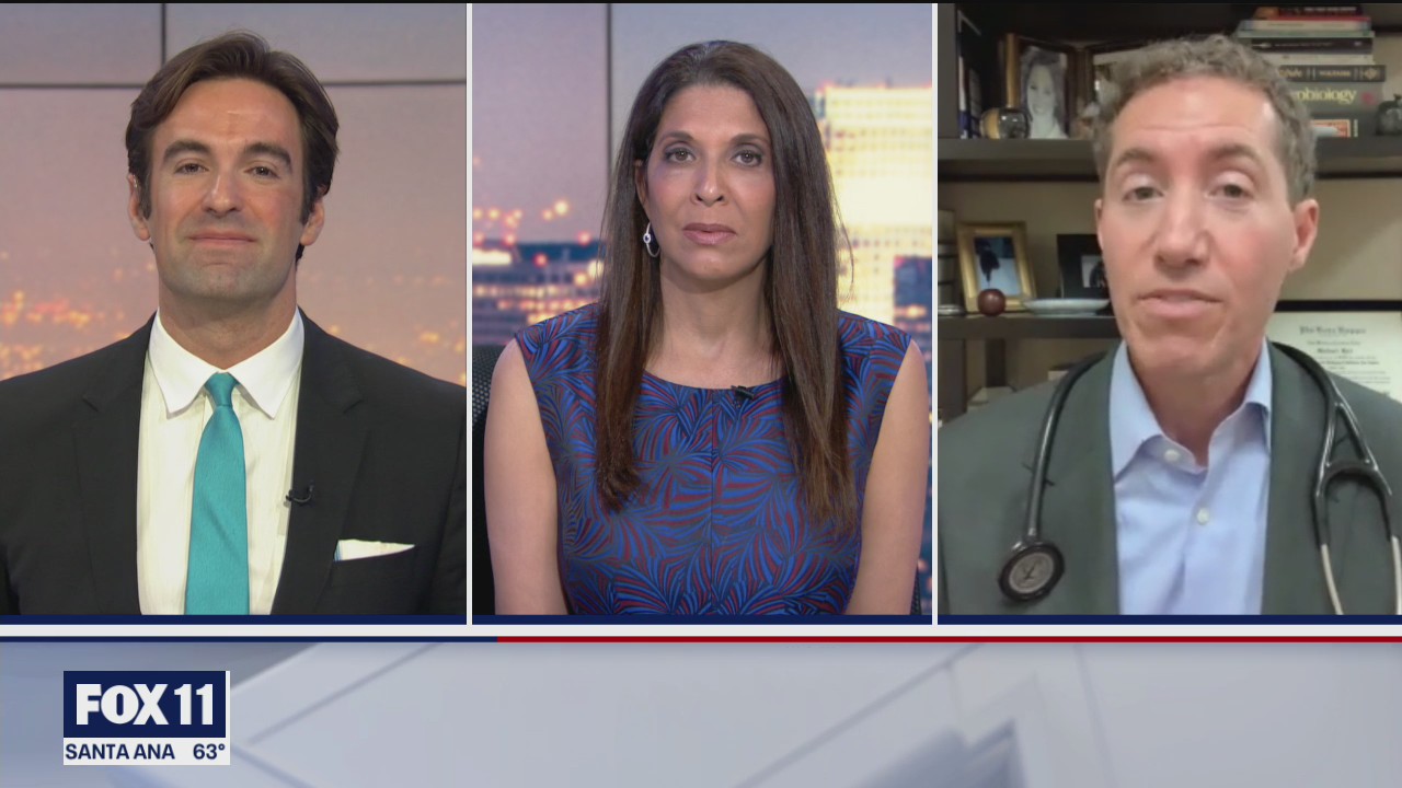 Dr. Michael Hirt Talks with FOX 11's Elex Michaelson and Christine Devine