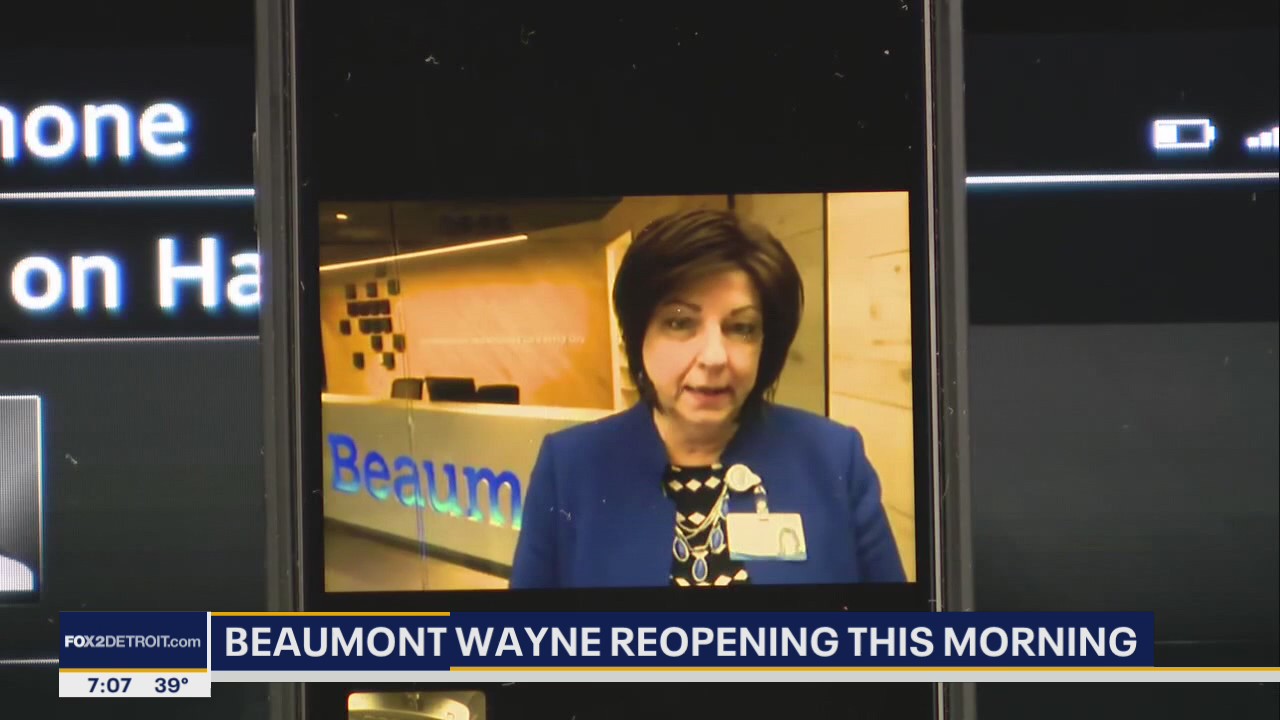 Beaumont Wayne reopens amid declining COVID-19 outbreak in Michigan