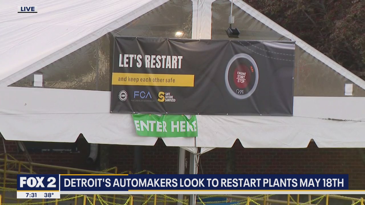 Restart dates for Detroit automakers coming soon