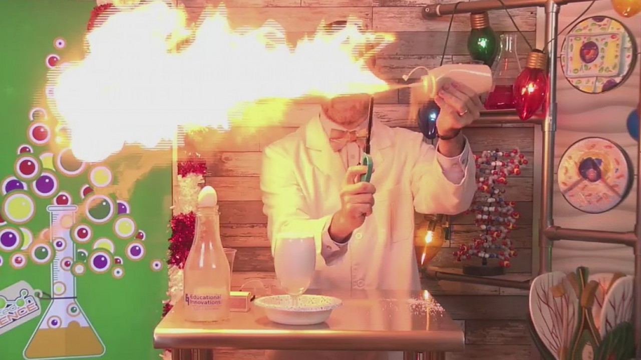 Hooked on Holiday Science