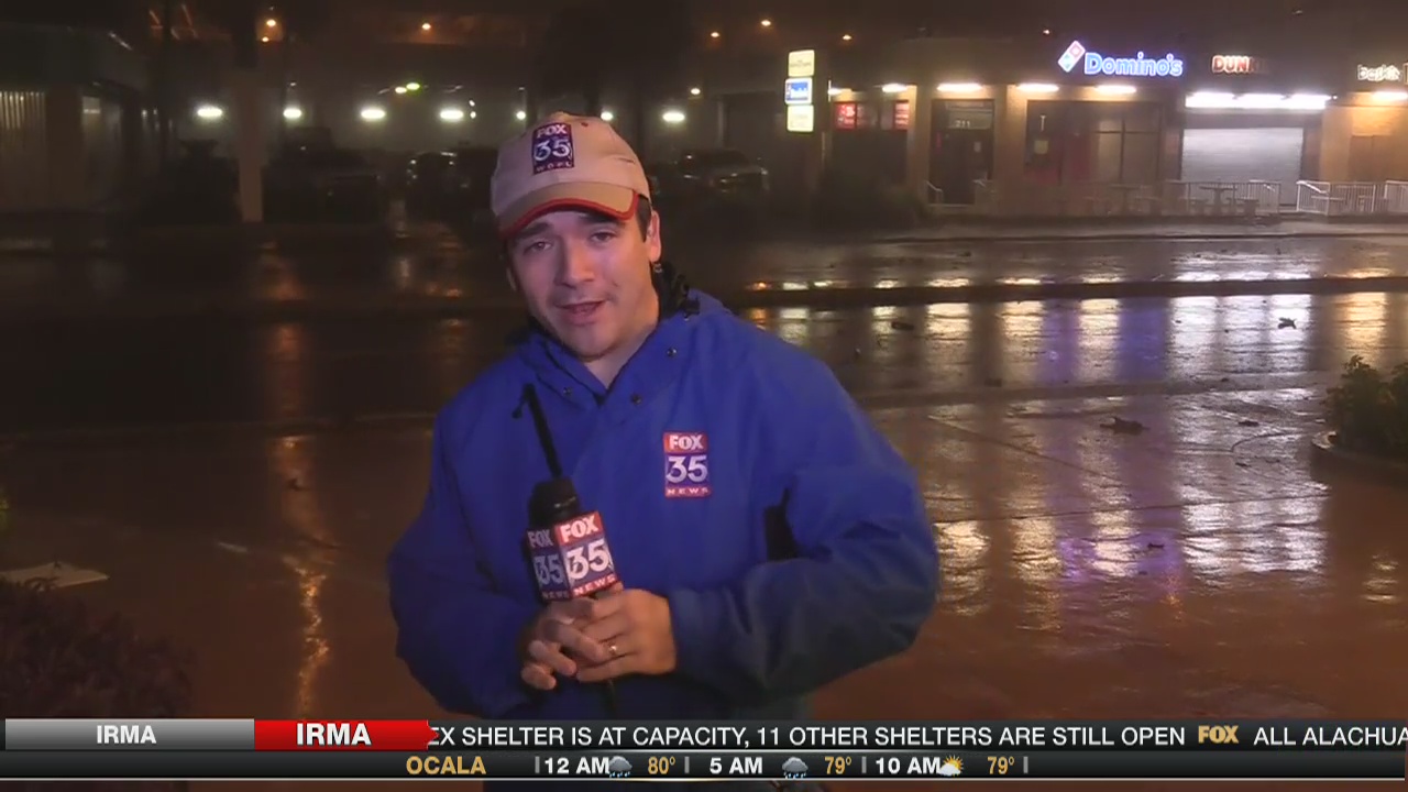 HURRICANE IRMA: Reports from Daytona Beach