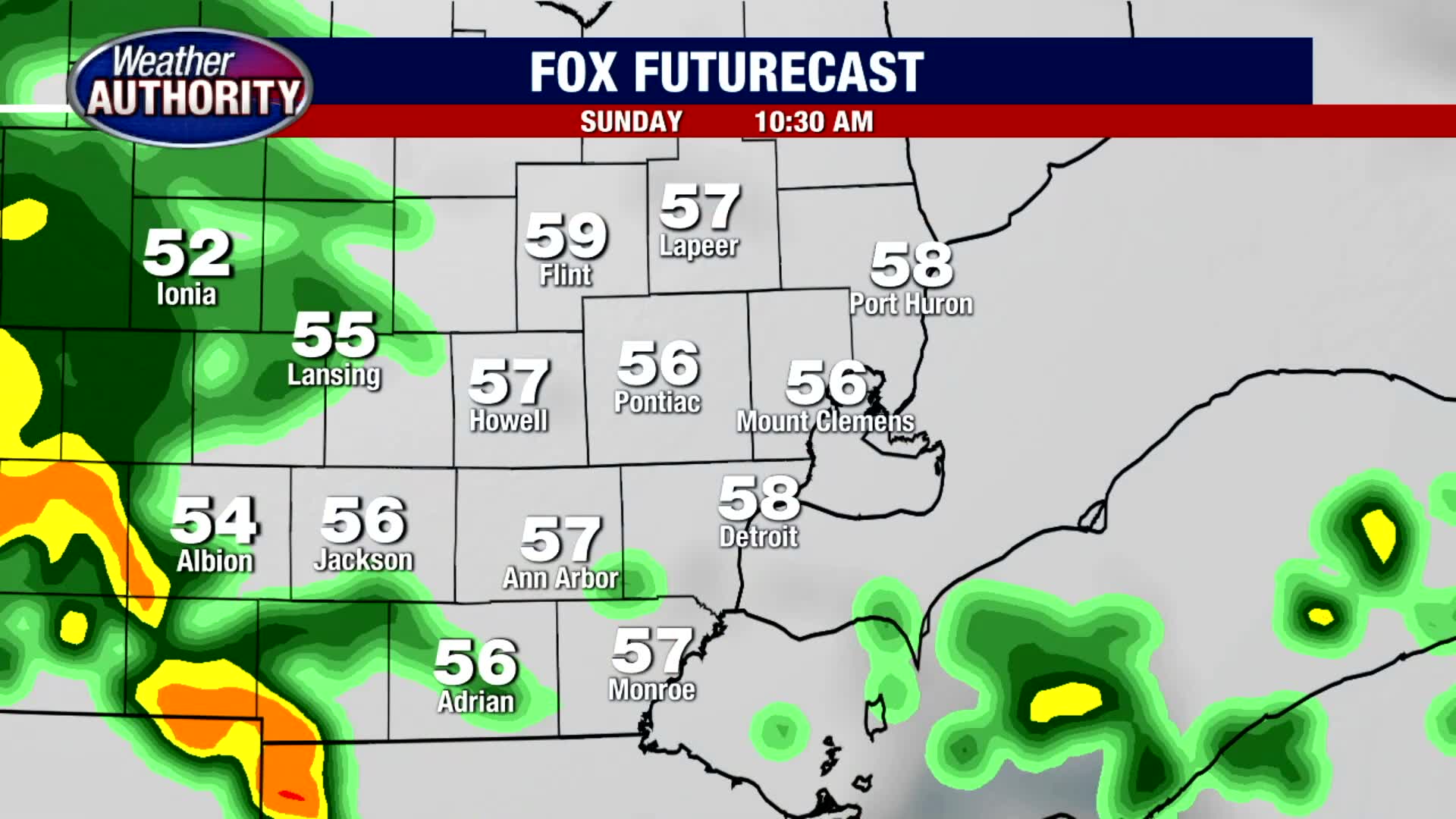 Heavy rain expected all day Sunday for SE Michigan | FOX 2 Detroit