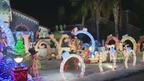 Holiday Lights in South Fontana