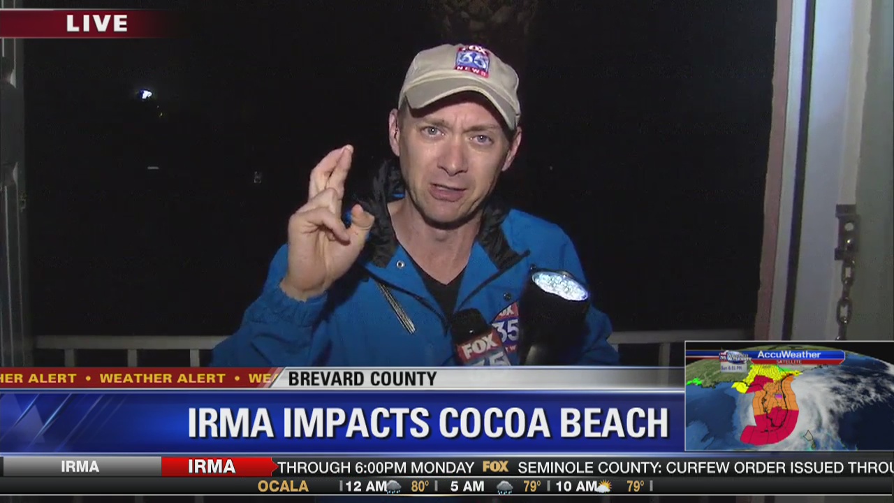 HURRICANE IRMA: Storm impacts Cocoa Beach