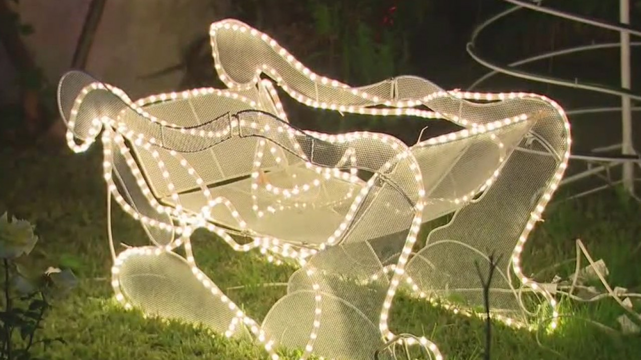 Holiday Lights in Baldwin Park