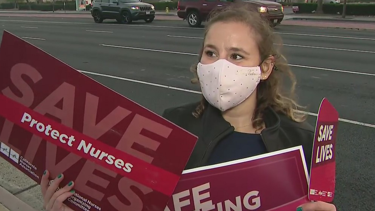 New staffing mandates: OC nurses stage walkout