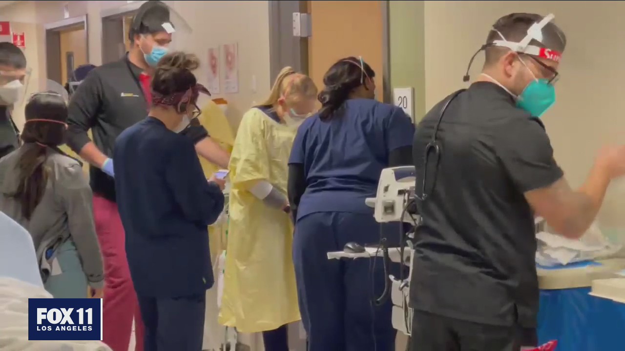 Riverside County hospitals overflowing with COVID-19 patients