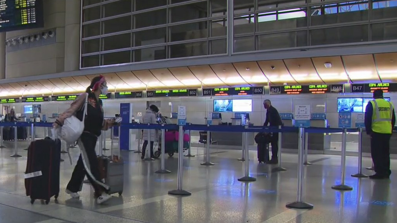 Holiday travel light in wake of travel restrictions, COVID-19 pandemic