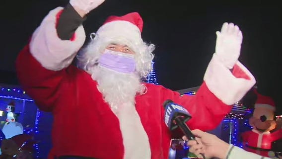 Holiday Lights in Pasadena at Upper Hastings Ranch