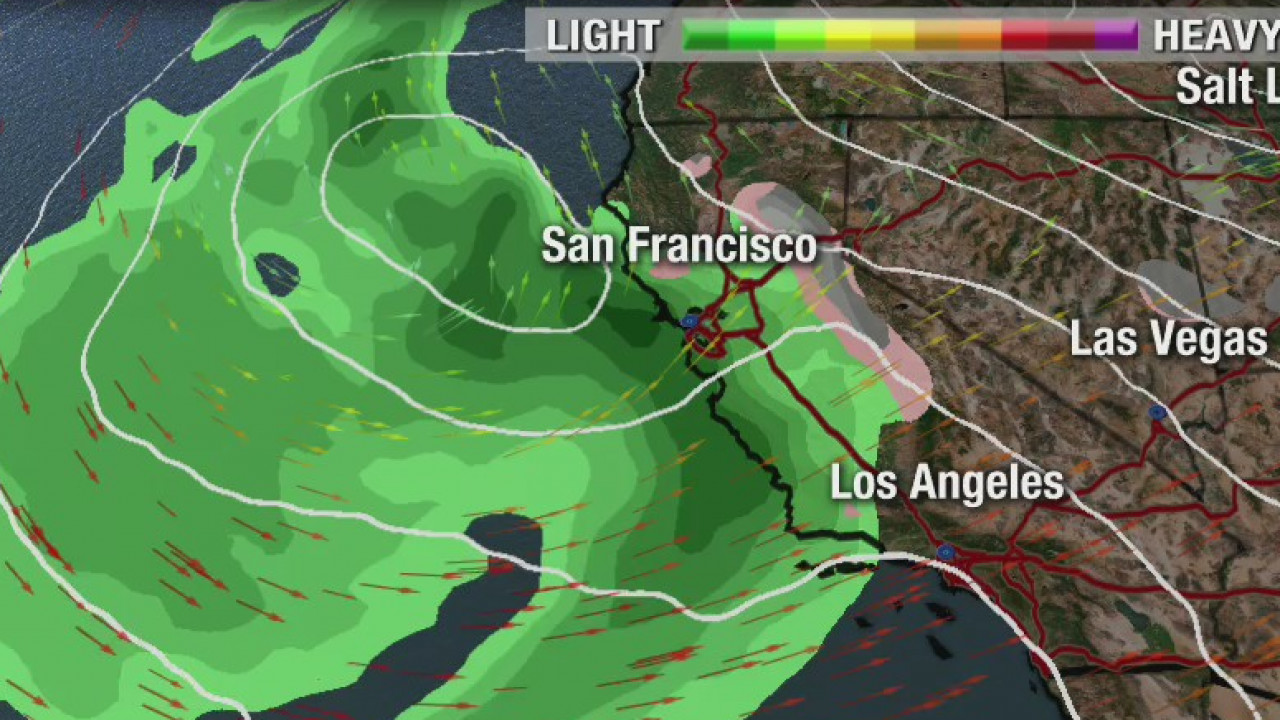 Weather forecast for Friday AM, December 25