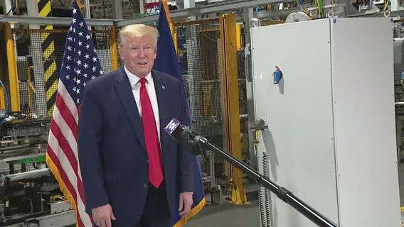 President Trump visits Michigan; Biden press secretary responds