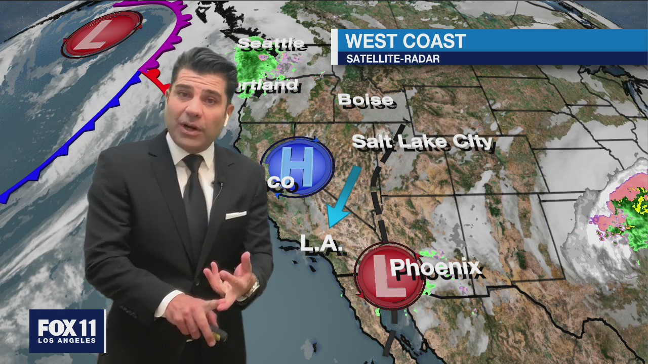 Weather forecast for New Year's Day