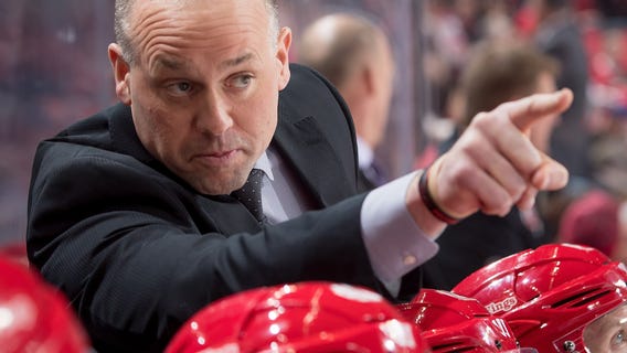 WATCH - Red Wings Head Coach Jeff Blashill on having another chance to improve the team and Dylan Larkin discusses becoming a leader