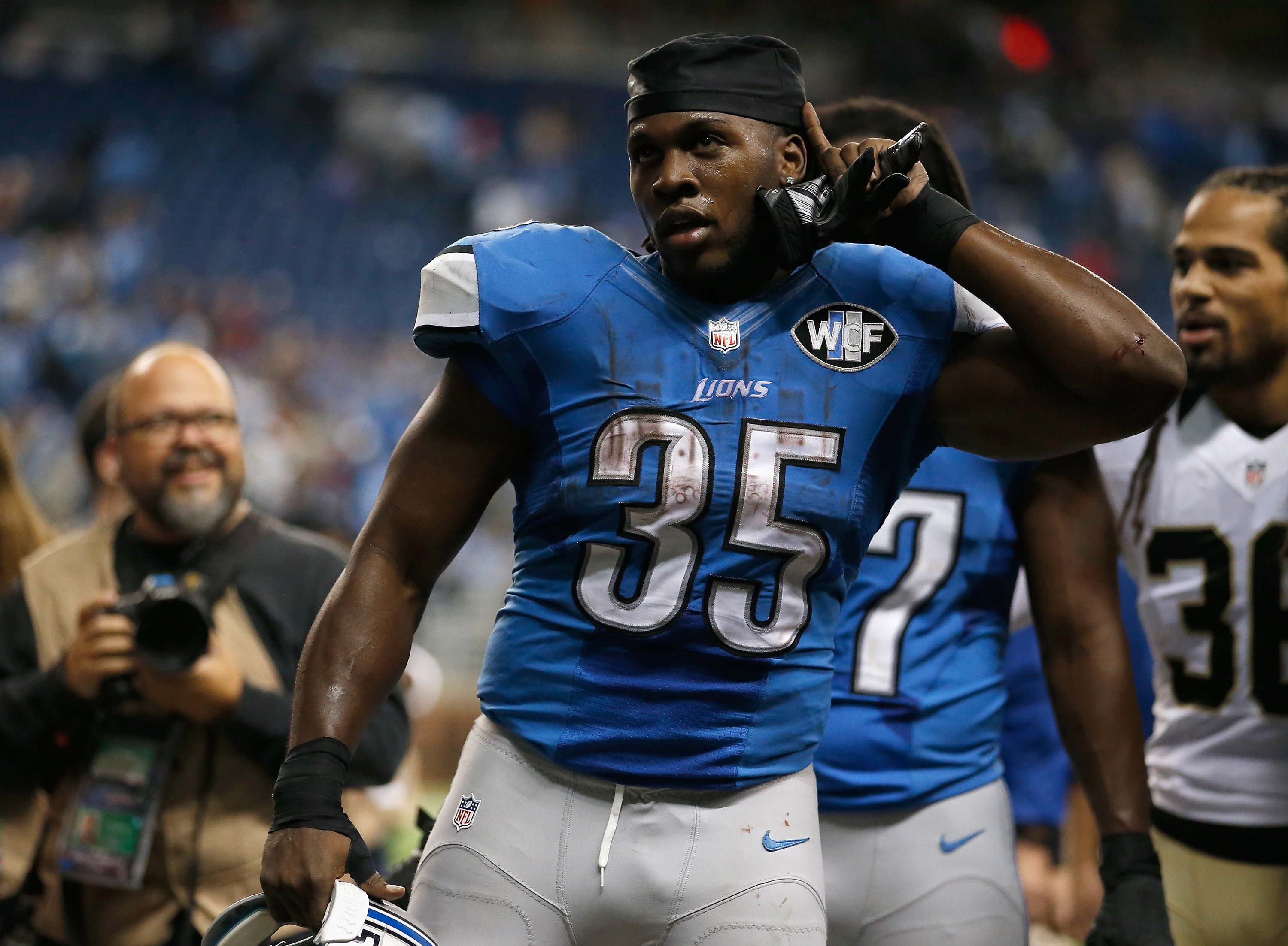 WATCH - Former Lions running back Joique Bell organizing freedom march on Belle Isle