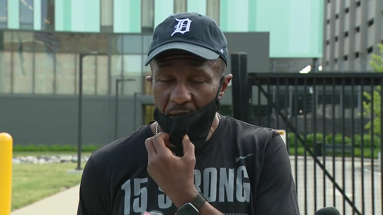 WATCH - Pistons Head Coach Dwane Casey's Comments on Joining the March in Downtown Detroit