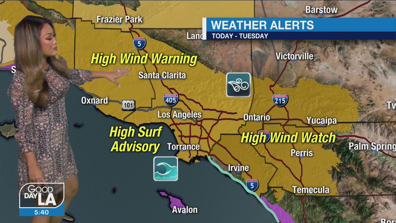 Weather Forecast for Monday, January 18