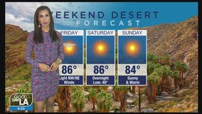 Weekend Desert Forecast for January 15-17