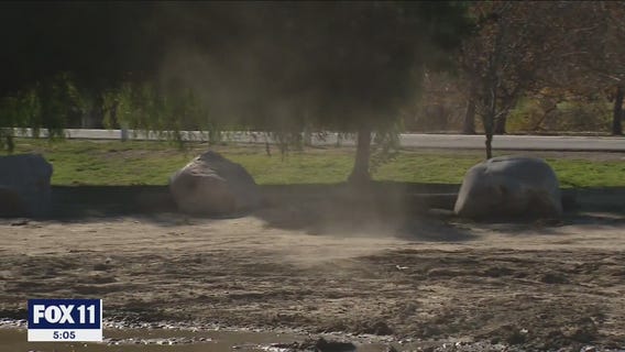 Winter heat and wind putting firefighters on alert