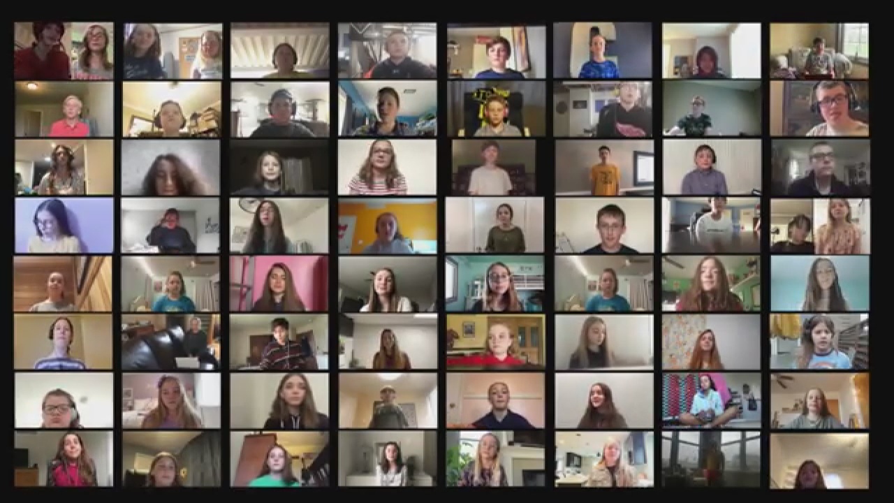 Saline's 5th-8th grade Virtual Choir 2020