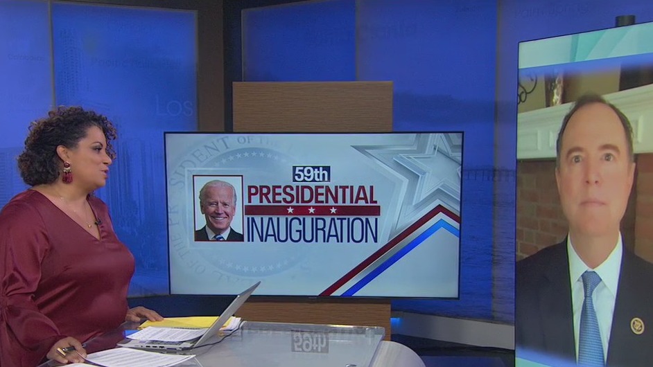 Congressman Adam Schiff talks about unity and being in the Capitol during the attack