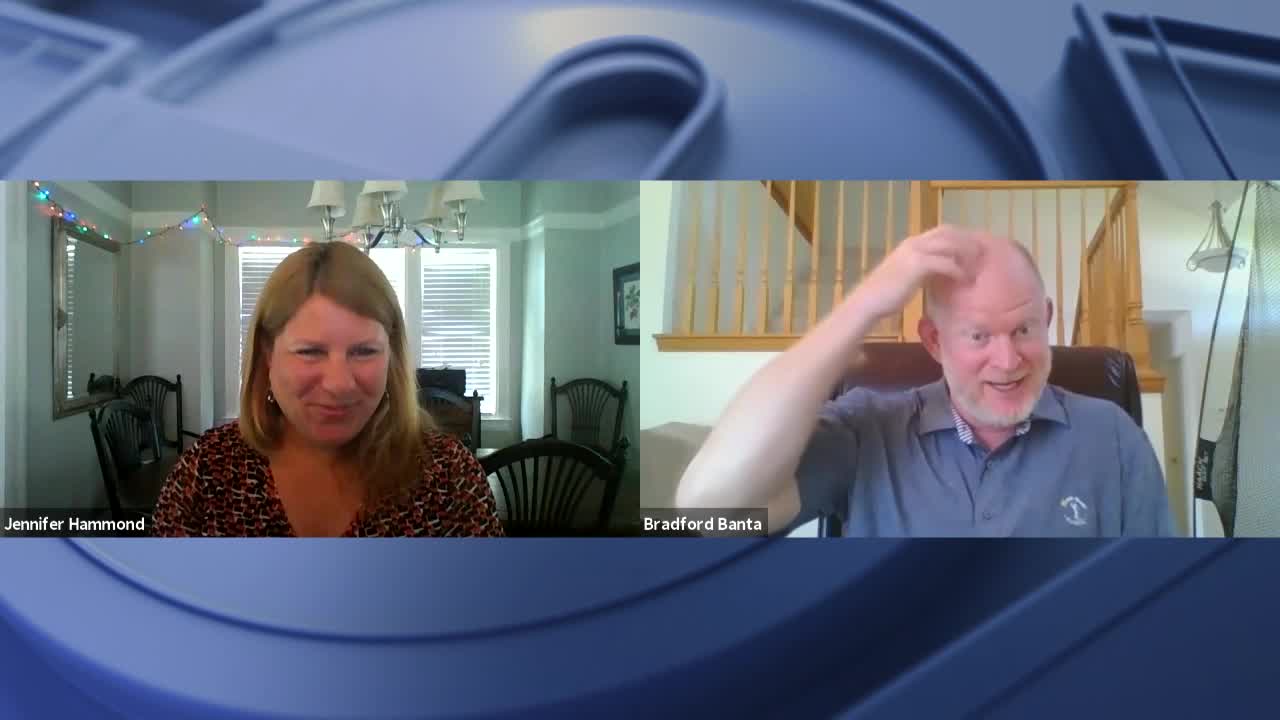 WATCH - Jennifer Hammond Catches Up with Former Lions Player & Coach Brad Banta to Chat About Being Back in the College Game