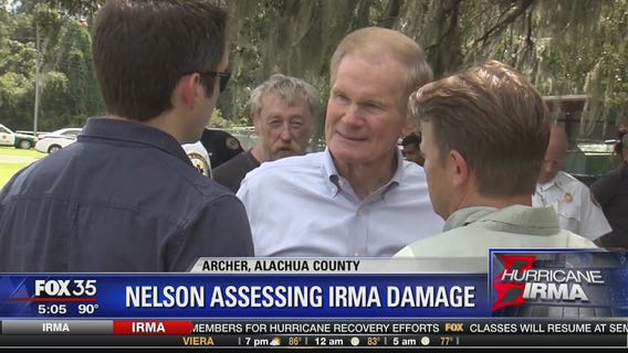 Federal officials survey Irma damage