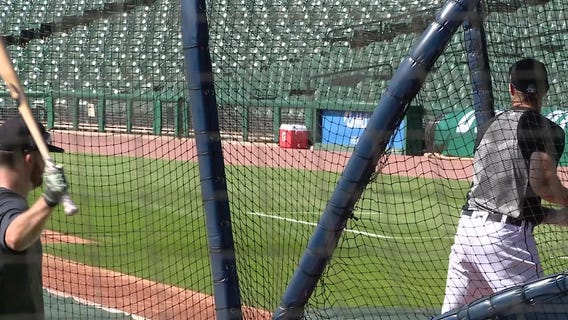 WATCH - Tigers return to a "weird" Comerica Park for first workout