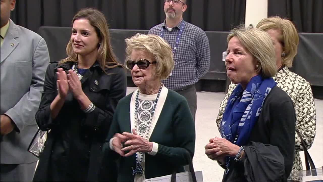 WATCH - Sheila Ford Hamp talks about taking over ownership of Lions