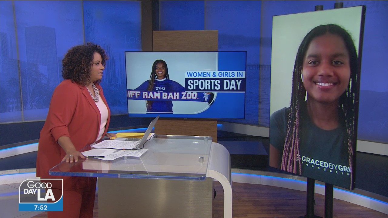 GracedByGrit Scholarship winner Mariana Akins Celebrates Women and Girls In Sports Day