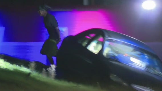 Chase suspect in custody after hours-long standoff in LA