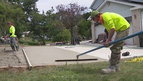 Ripped off family gets new ramp by concrete heroes