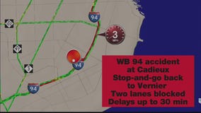 Friday morning rain leads to flooding, traffic jams