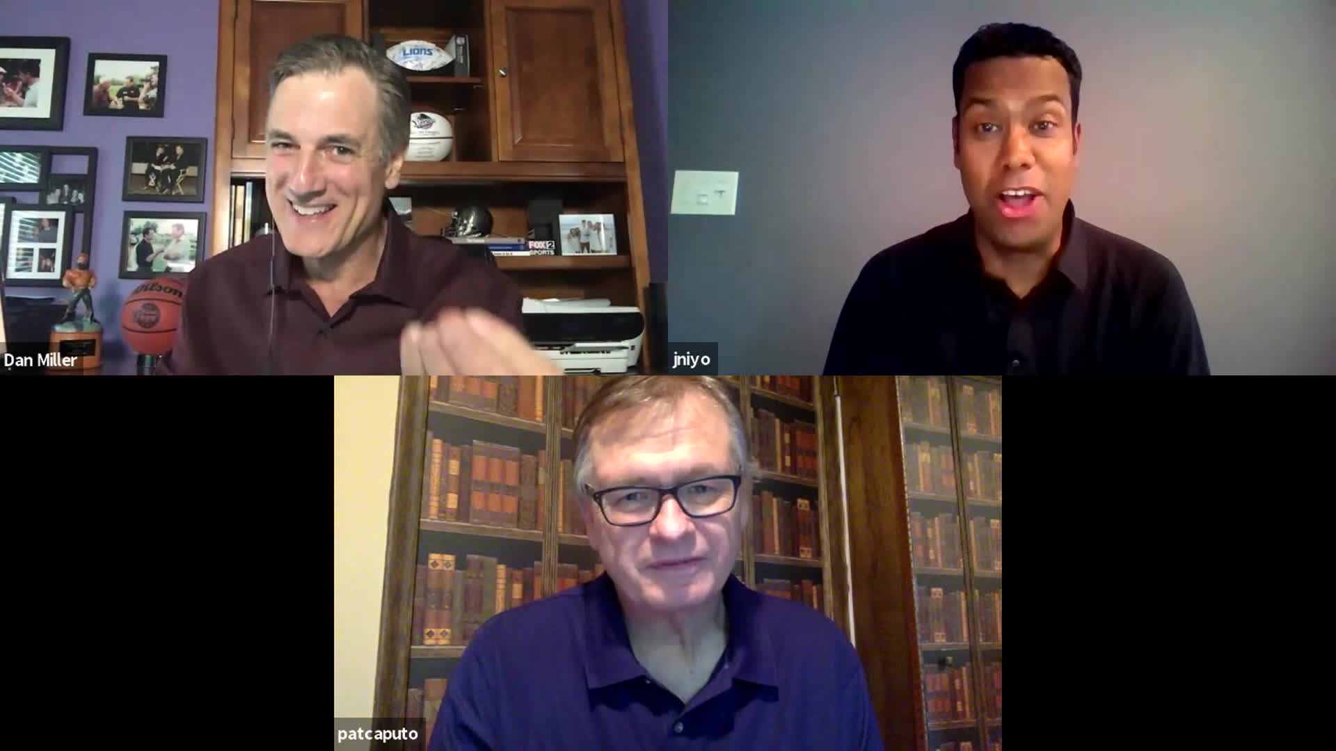 WATCH - SportsWorks 7-5-20 -- John Niyo and Pat Caputo sit with Dan Miller with plenty to discuss