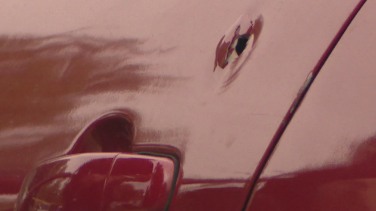Police investigate I-94 freeway shooting that left car riddled in bullet holes