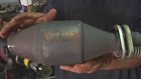 Catalytic converter crime wave
