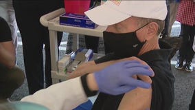 Mass vaccination site for LAUSD teachers and staff