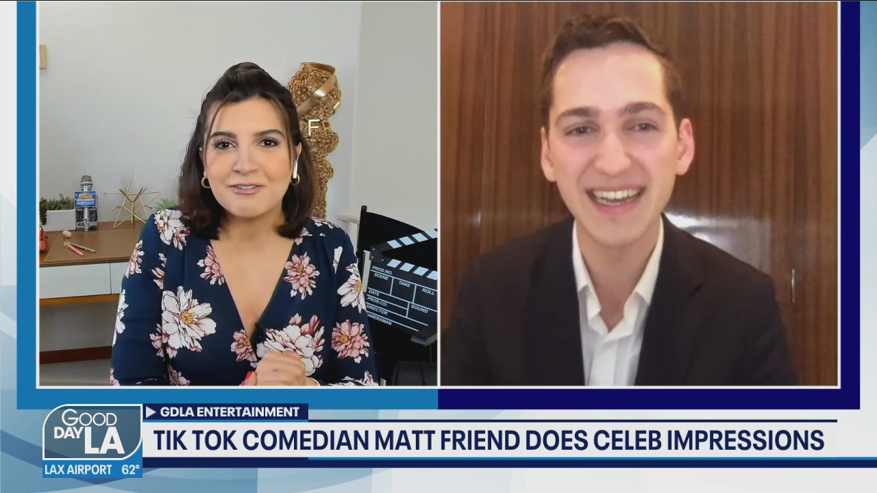 Tik Tok Comedian and Celebrity Impressionist Matt Friend Show Off His Talents On Tik Tok Tuesday