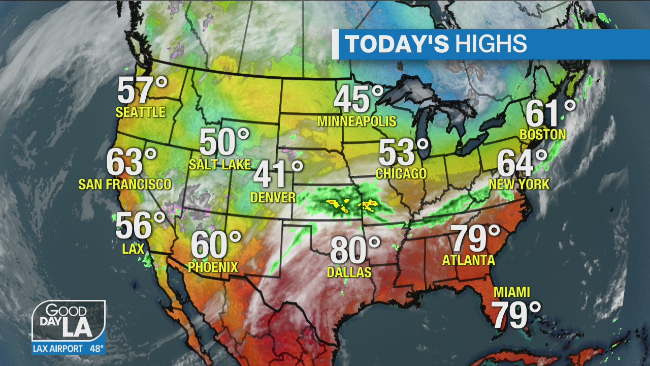 Weather Forecast for Friday, March 12