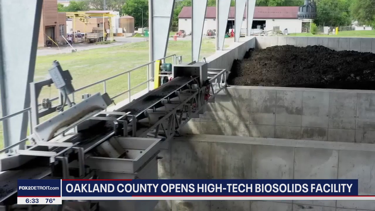 Oakland County's new Wastewater Treatment Plant