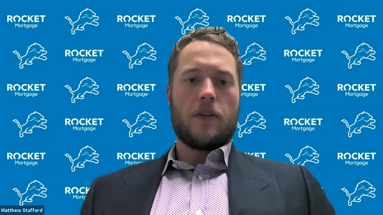WATCH - Matthew Stafford on the Lions win over Arizona