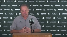 WATCH - Tom Izzo on the Spartans as practice kicks off