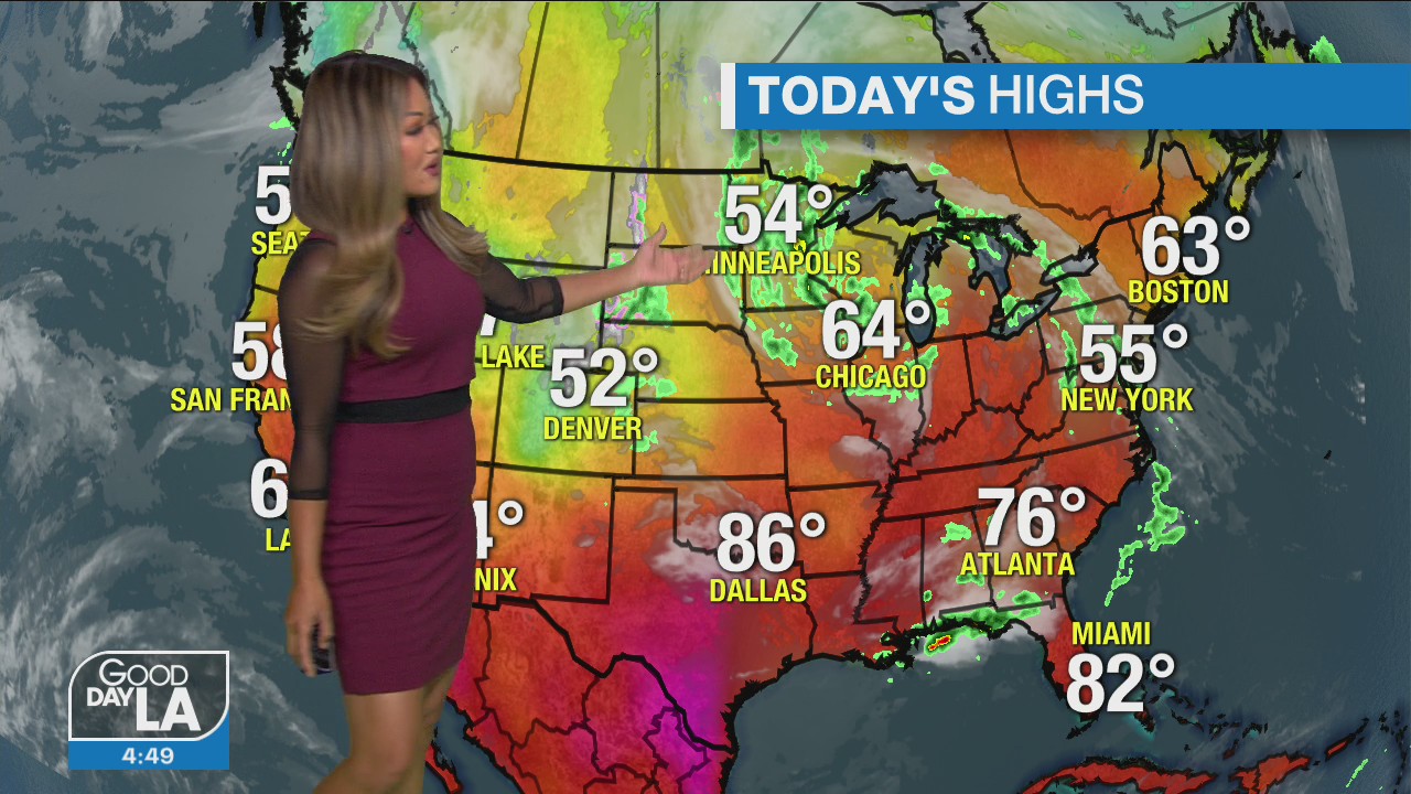 Weather Forecast for Friday, April 9