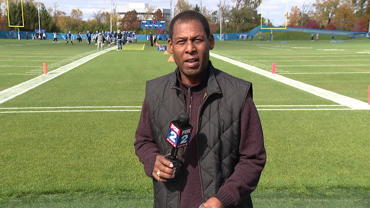 WATCH - Woody Woodriffe looks in on the Lions as they begin to prep for the Atlanta Falcons