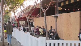 West Hollywood businesses, partygoers celebrate orange tier nightside