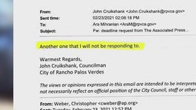 FOX 11 obtains emails from Rancho Palos Verdes city leaders discussing the Tiger Woods crash