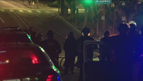 Daunte Wright protest: Unlawful assembly declared in downtown Los Angeles