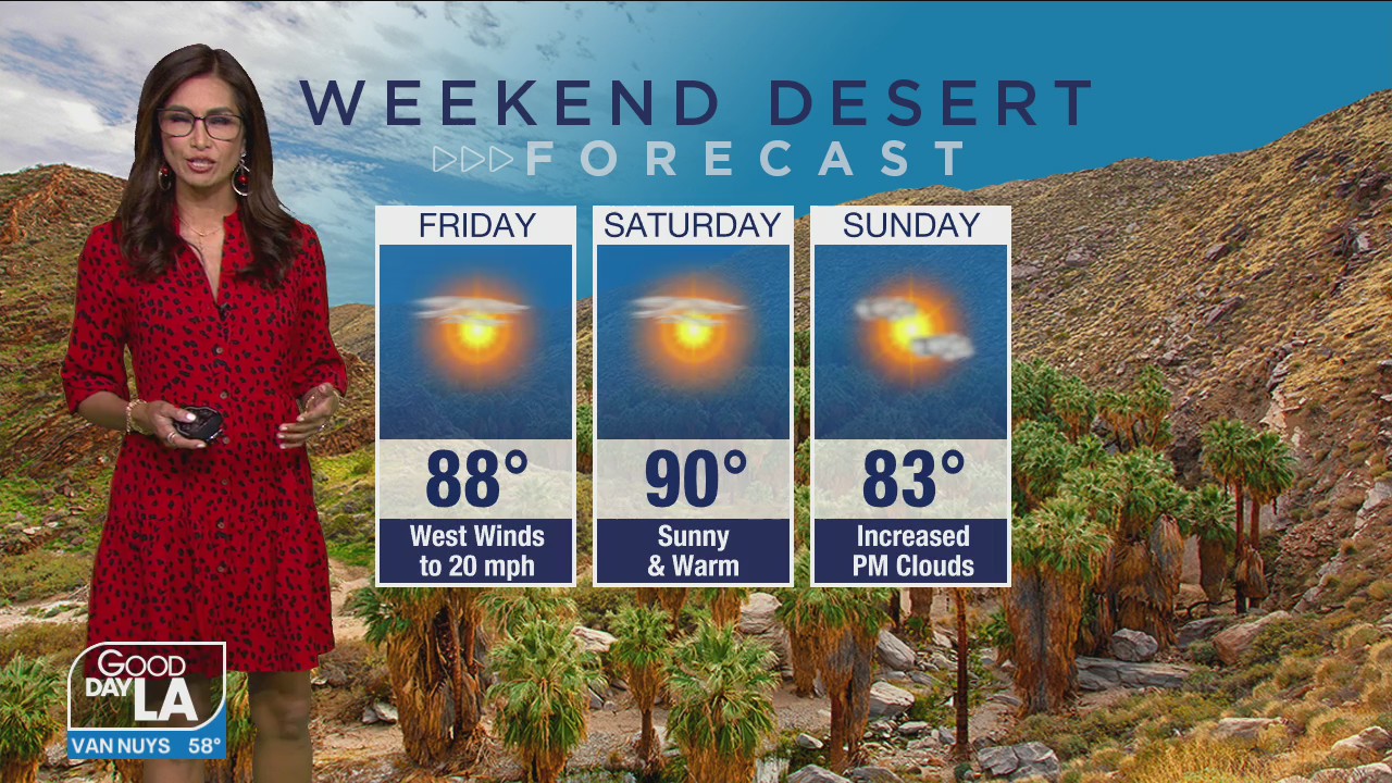 Desert Forecast for April 23-25