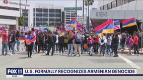 Thousands gather in LA to commemorate 106th anniversary of Armenian Genocide